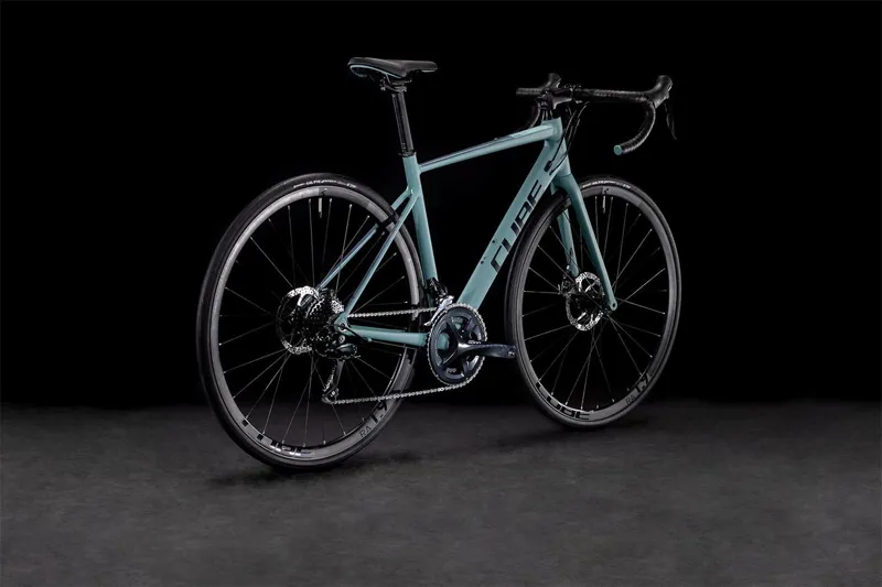 Cube Axial Ws Pro Womens Road Bike 2022 Old Mint/Galactic-1